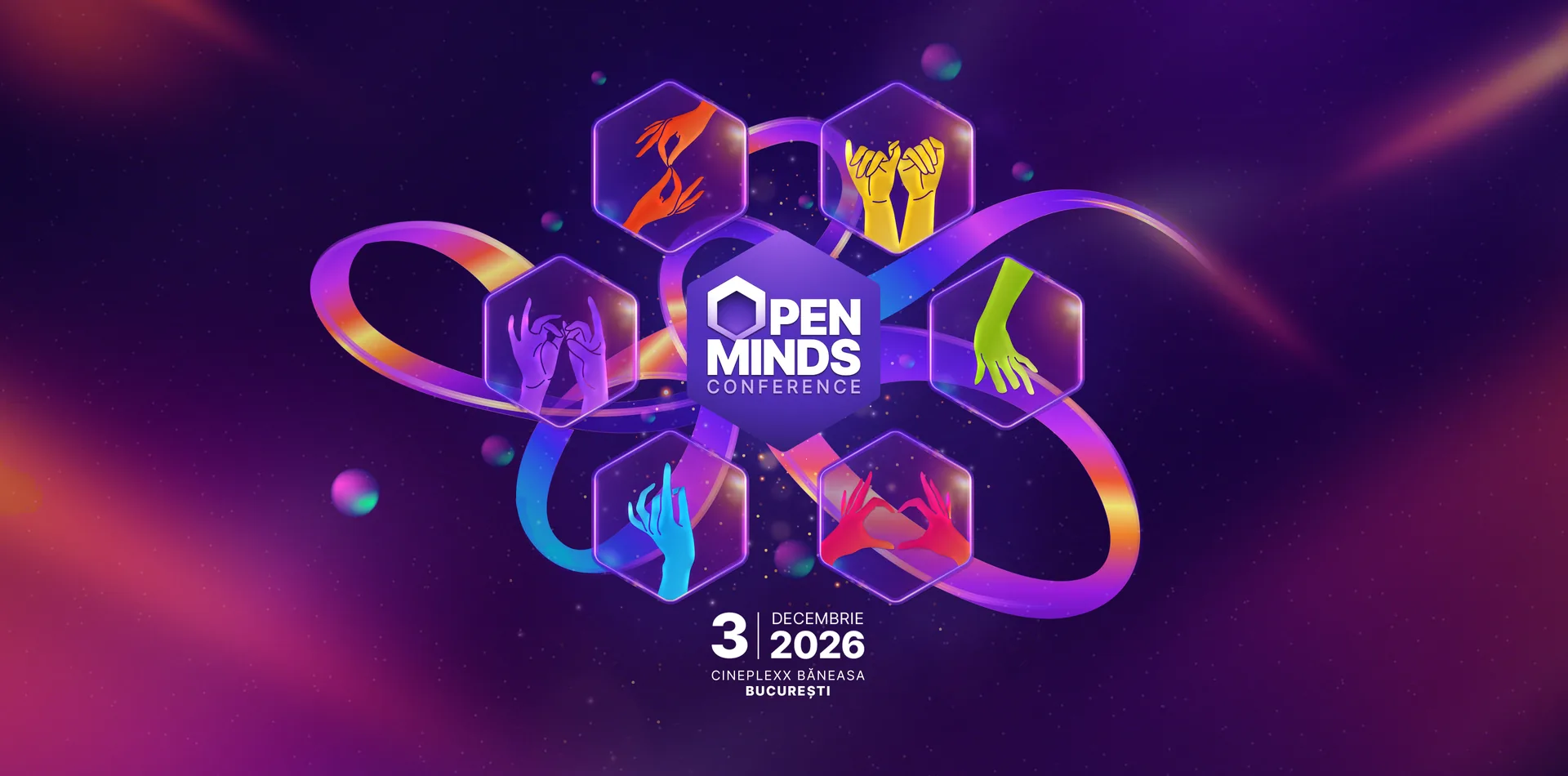OPEN MINDS Conference, 3 decembrie 2026, Cineplexx Băneasa, București